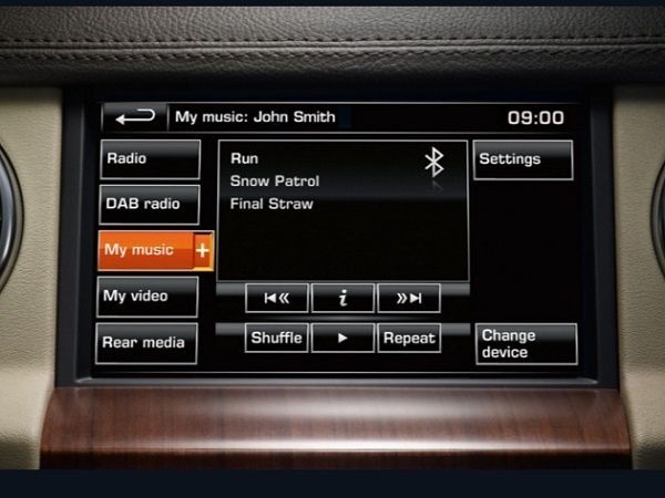 Land Rover Discovery 4 Touch Screen and Audio System