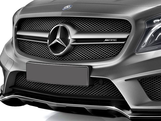GLA-45-AMG-Grille-View