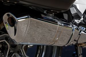 Exhaust View of R 1250 RT