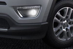 Fog lamp with control Image of Compass