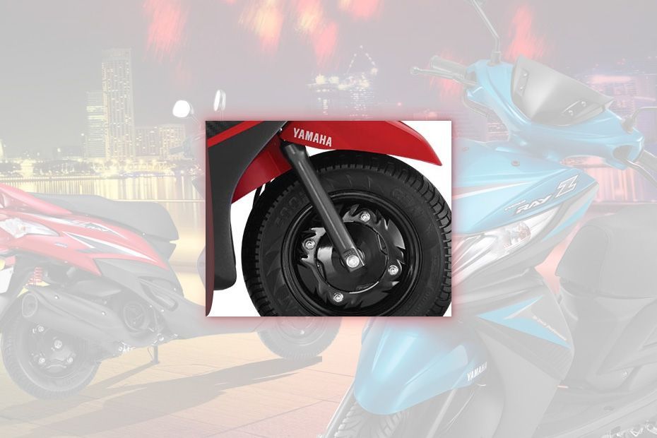 Front Tyre View of Ray Z