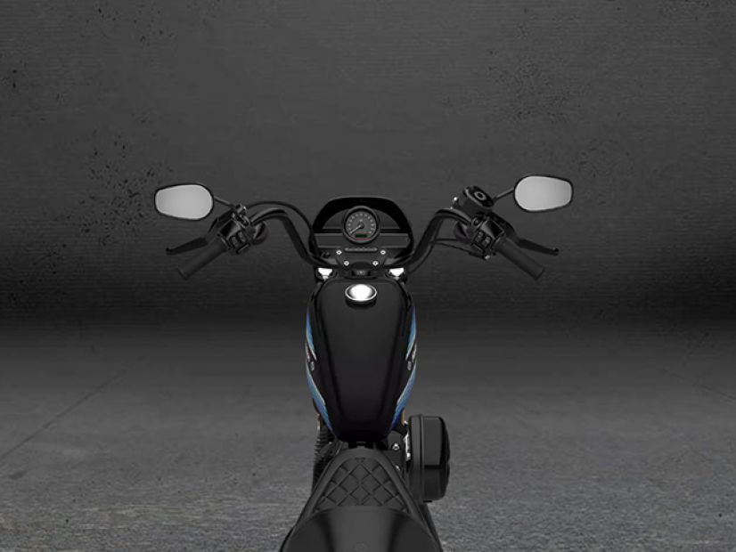 Handle Bar View of Iron 1200