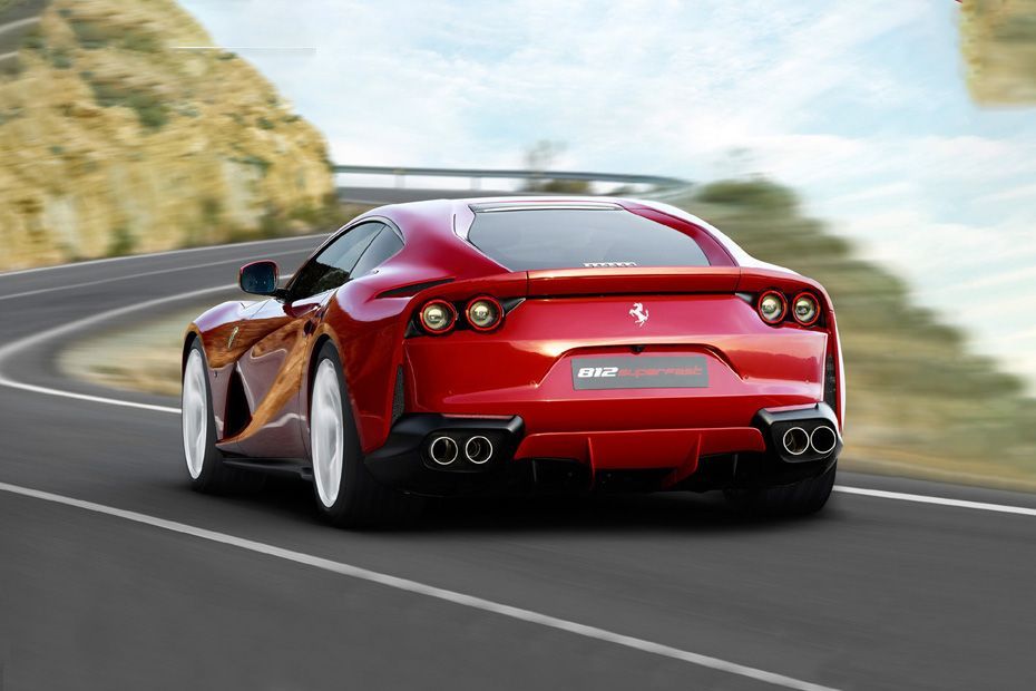 Rear 3/4 left Image of 812 Superfast