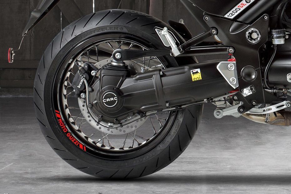 Rear Tyre View of Griso 1200 8V