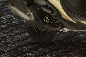 Rear Tyre View of Fascino