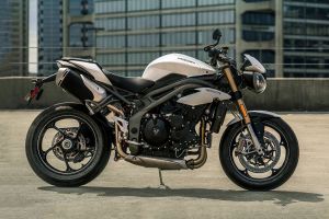 Right Side View of Speed Triple