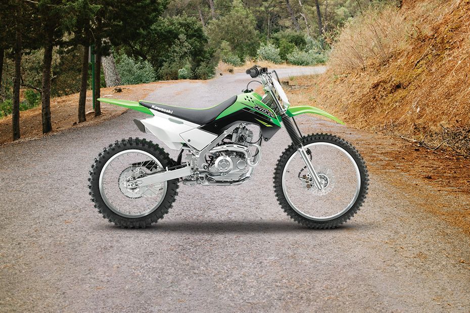 Right Side View of KLX 140