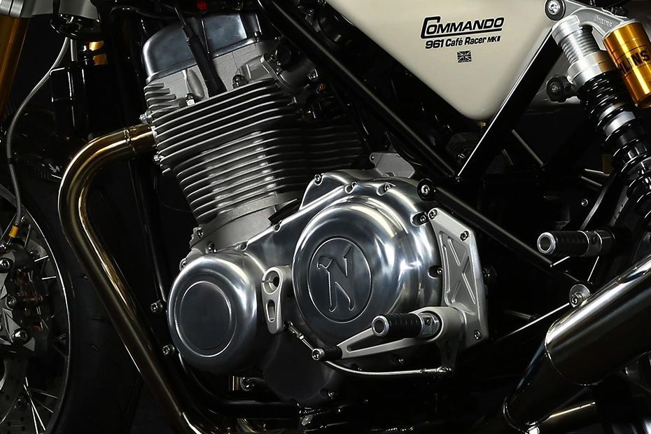Engine of Commando 961 Cafe Racer