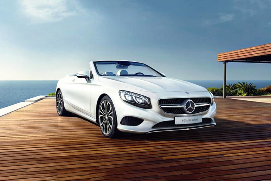 Front 1/4 left Image of S-Class Cabriolet