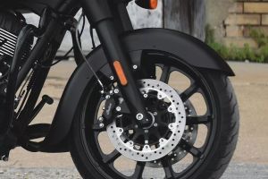 Front Brake View of Springfield Dark Horse