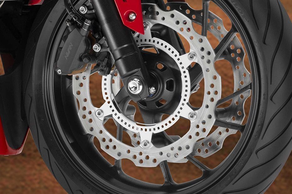 Front Brake View of CBR650F