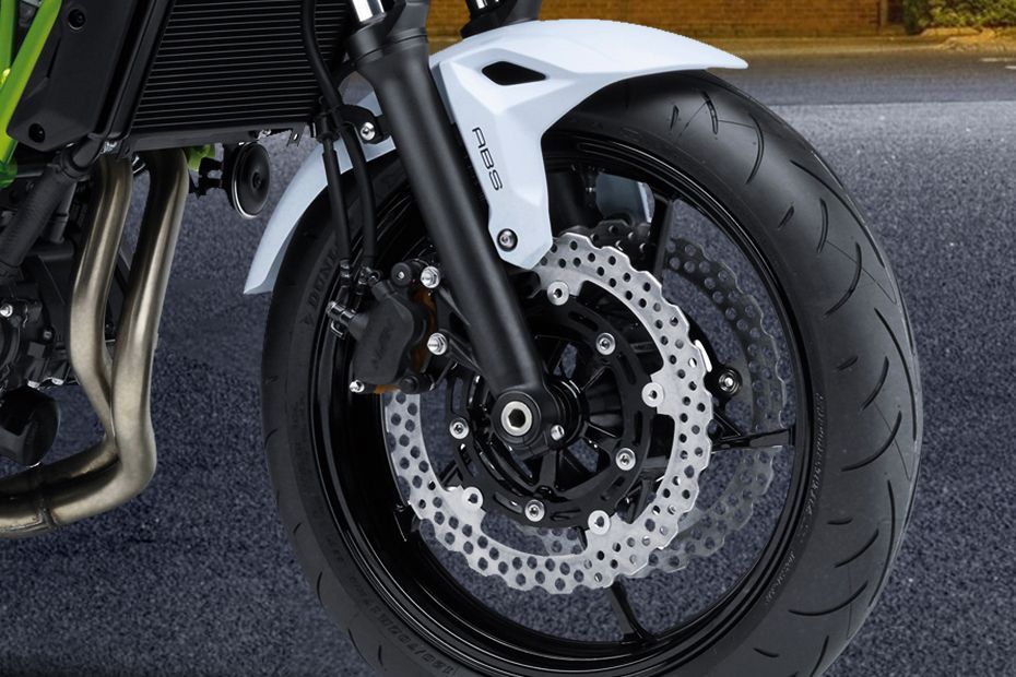 Front Brake View of Z650