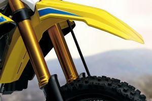 Front Mudguard & Suspension of RM Z450