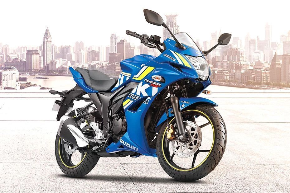Front Right View of Gixxer SF