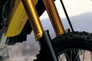 Front Suspension View of RM Z450