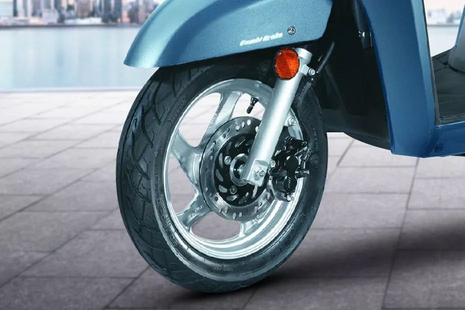 Front Tyre View of Activa 125
