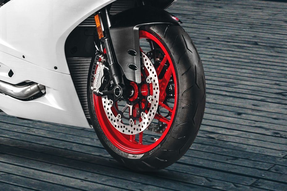 Front Tyre View of 959 Panigale
