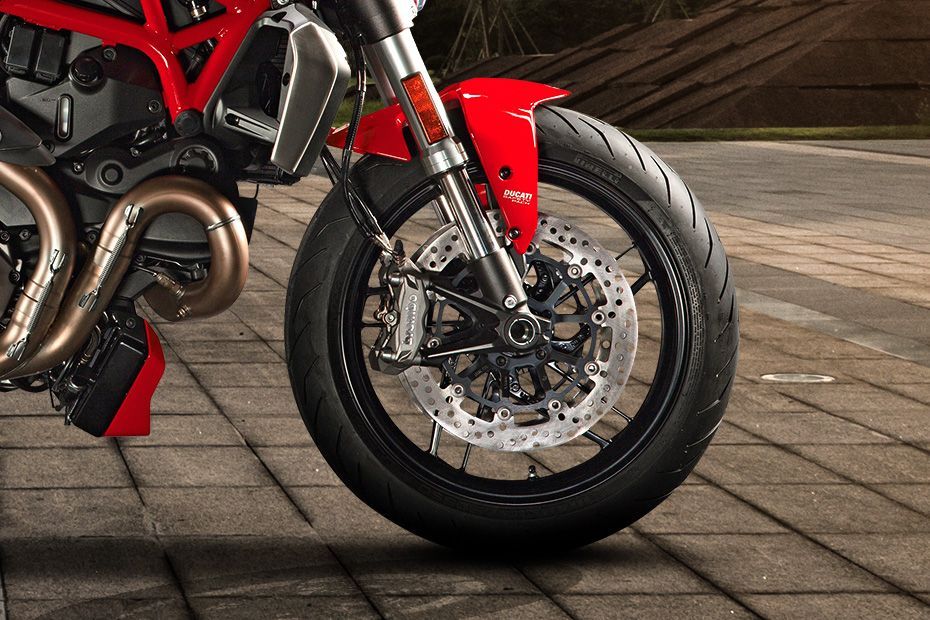 Front Tyre View of Monster 1200
