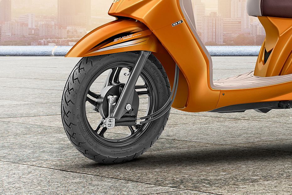 Front Tyre View of Wego