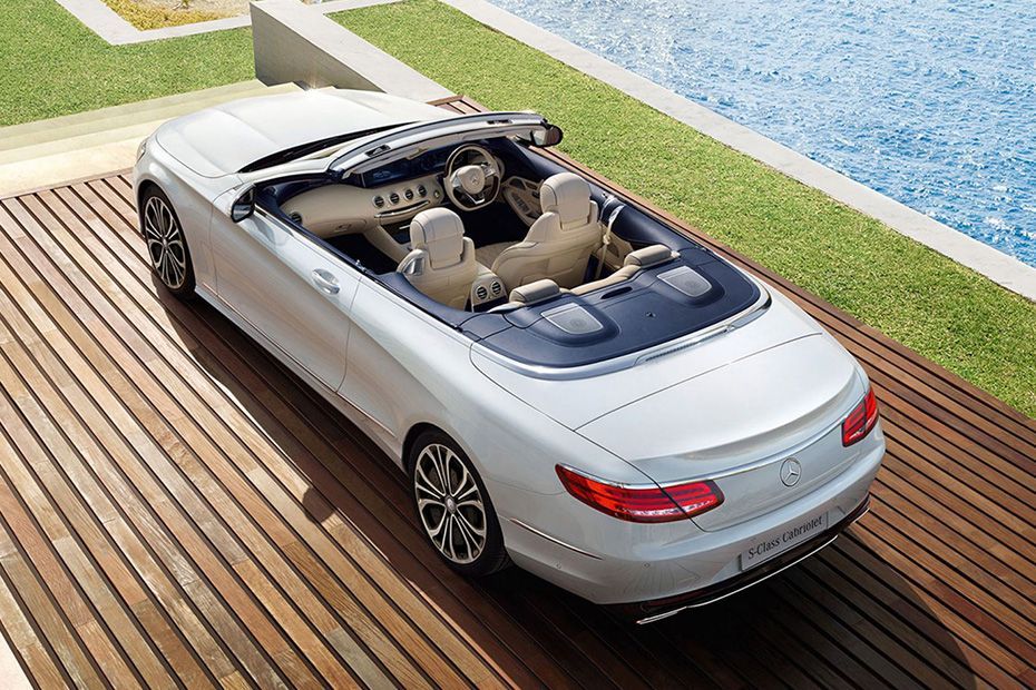 Rear 3/4 left Image of S-Class Cabriolet