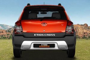Rear back Image of Etios Cross