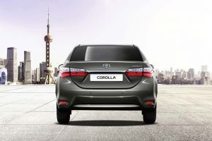 Rear back Image of Corolla Altis