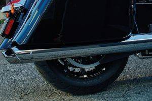 Rear Tyre View of Chieftain Limited