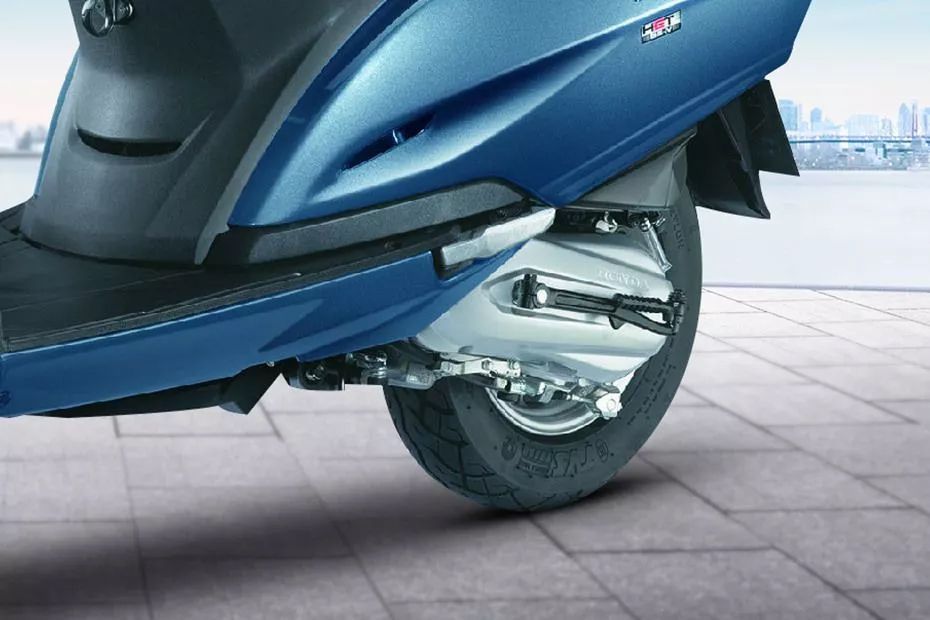 Rear Tyre View of Activa 125
