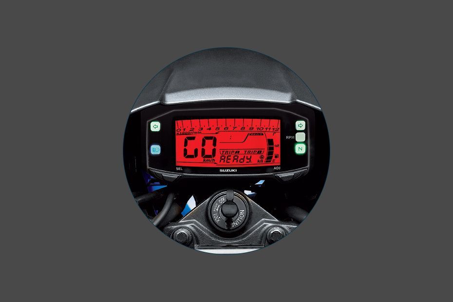 Speedometer of Gixxer