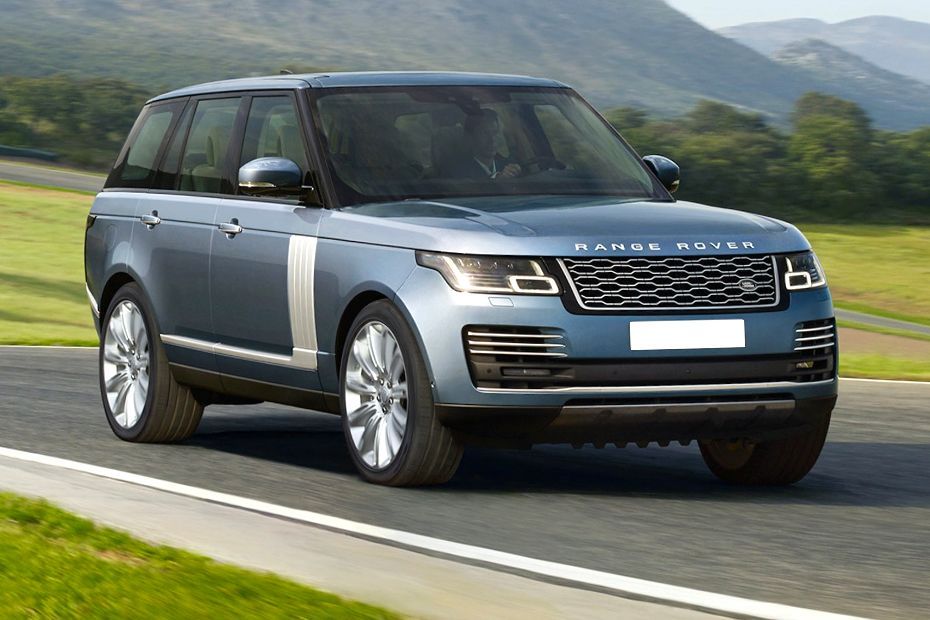 Top view Image of Range Rover