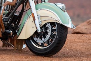 Front Tyre View of Roadmaster Classic