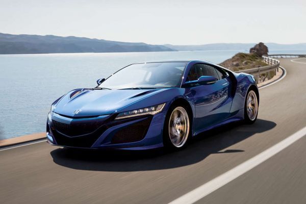 Front 1/4 left Image of NSX