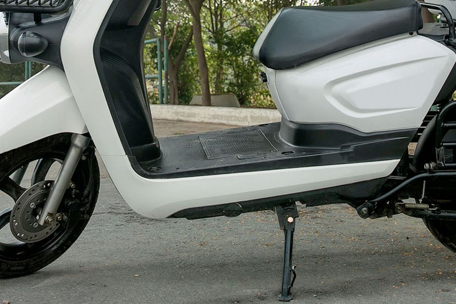 Foot Space View of Spock Electric Scooter