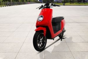 Front Left View of Electric Scooter