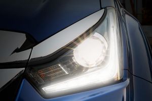 Headlamp Image of D-Max V-Cross