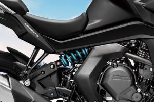 Rear Suspension View of 650GT