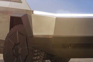 Headlamp Image of Cybertruck
