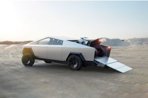 Rear 3/4 Right Image of Cybertruck