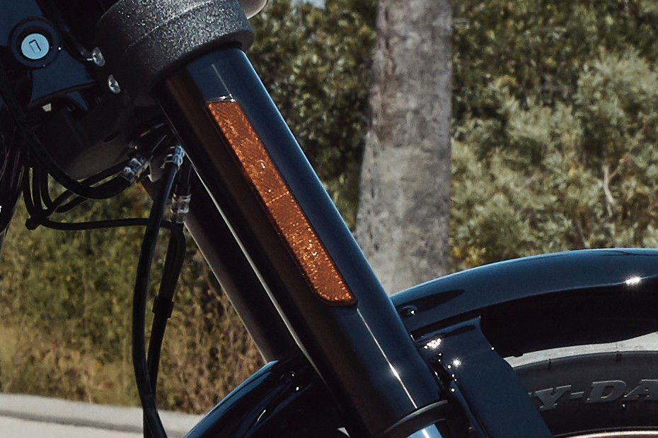 Front Mudguard & Suspension of Low Rider S