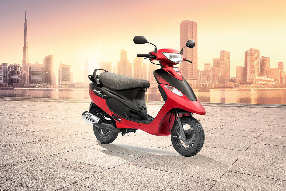 Front Right View of Scooty Pep Plus