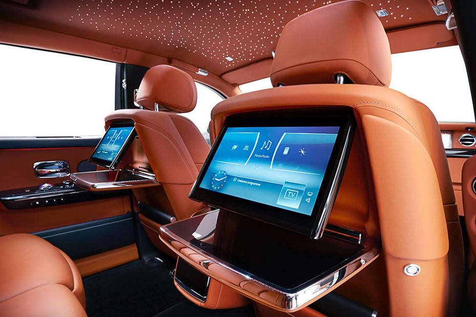 Rear Seat Entertainment Image of Rolls Royce Phantom