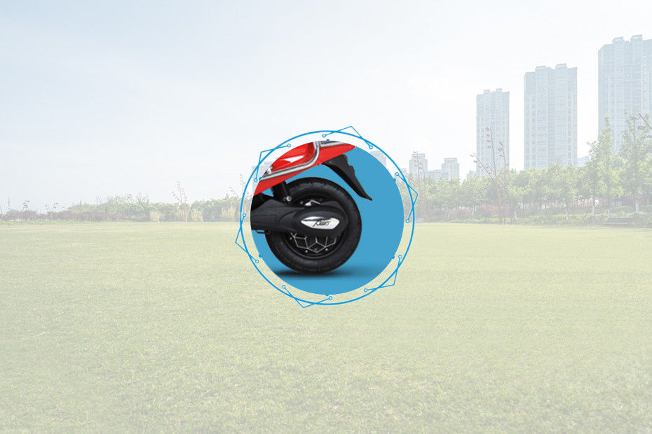 Rear Tyre View of Inspirer