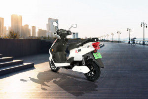 Rear Left View of R30 electric scooter