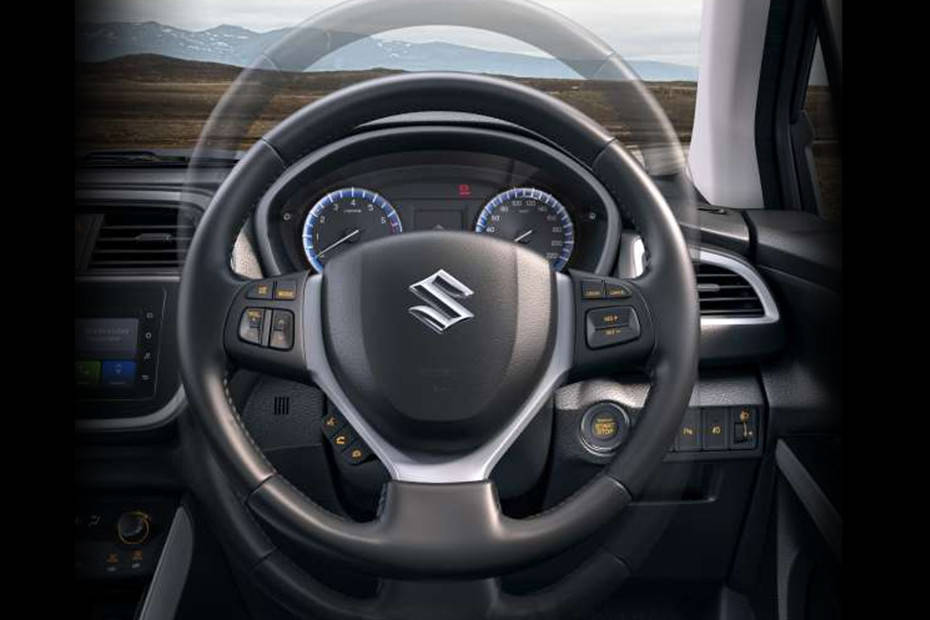 Steering tilt and telescopic adjustments Image of S-Cross