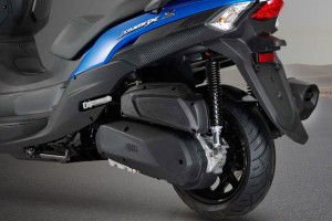 Rear Tyre View of Joymax Z 300