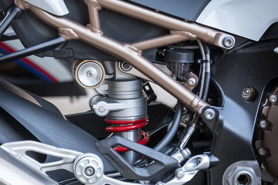 Rear Suspension View of 2019 S 1000 RR