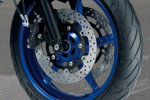 Front Brake View of SV650