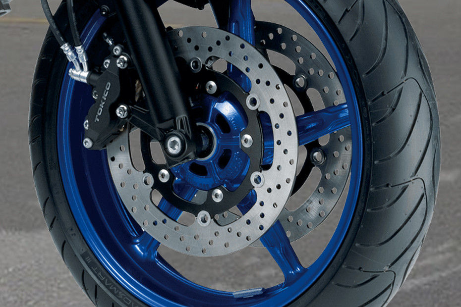 Front Brake View of SV650