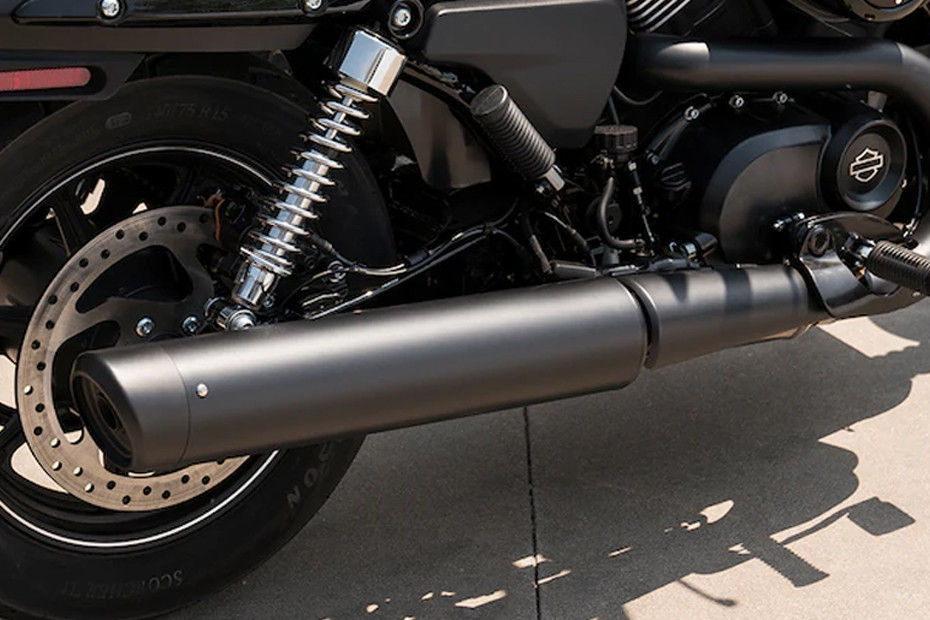 Exhaust View of Street 750