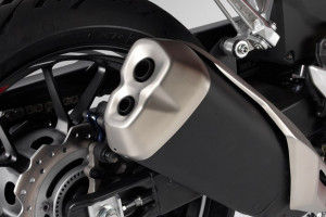 Exhaust View of CBR500R